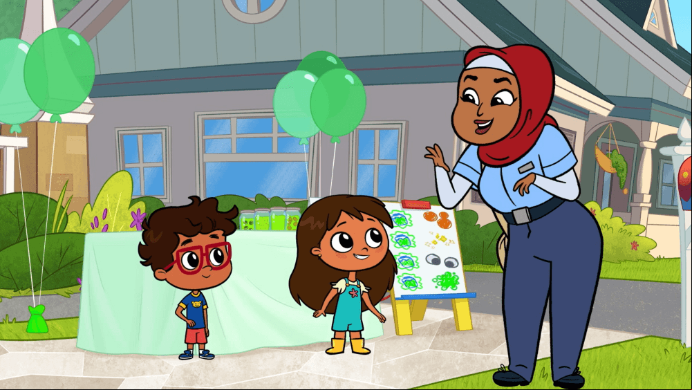 Rosie & Javi open a slime store.