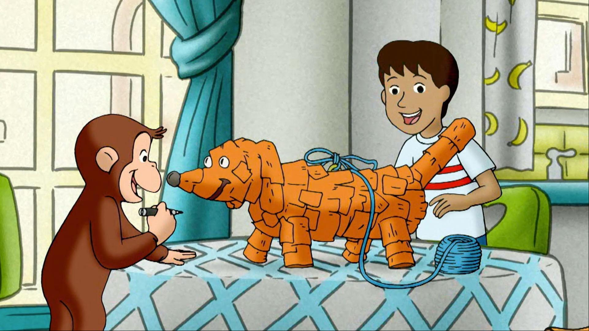 Marco wants to surprise his mami with a party. / George takes up gymnastics.