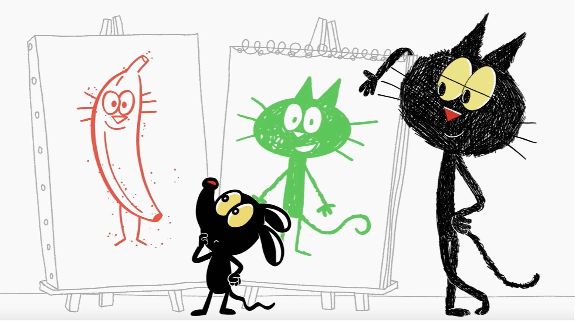 Scribbles and Ink show you how to draw Scribbles!