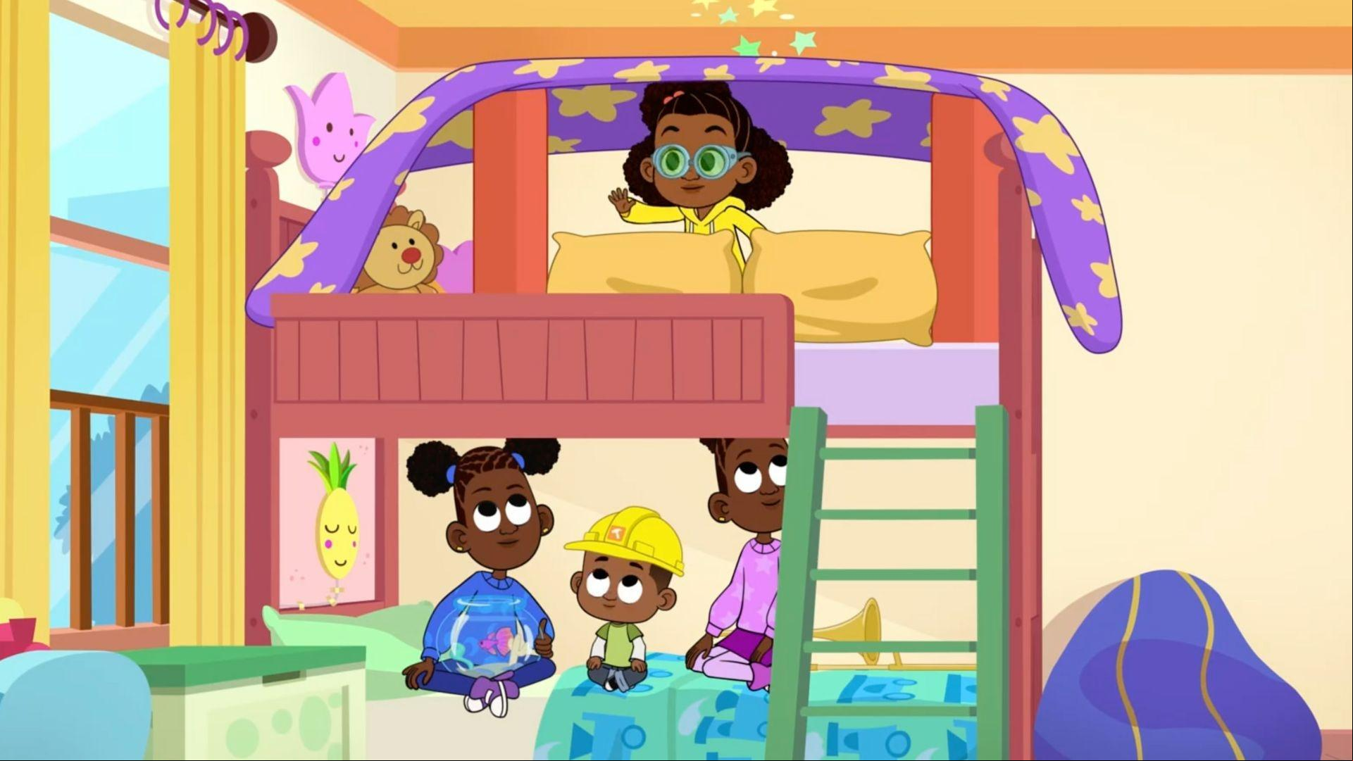 Lyla and Luke reinterpret a fairy tale. / Lyla, Louis, and Stu track down a lost package.