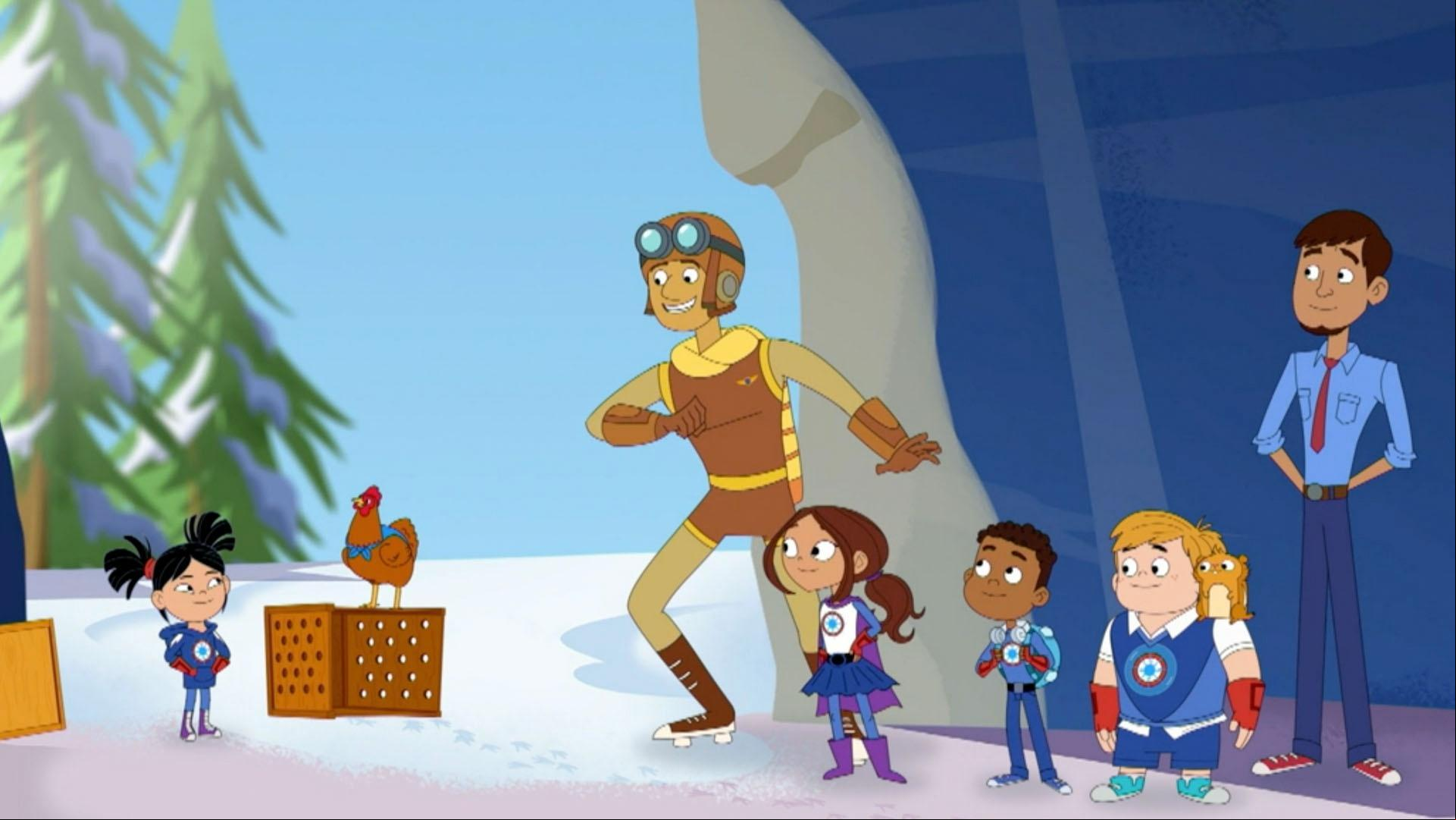 Our heroes learn that lots of paper is being wasted./Jetman Jones gets a super sidekick.