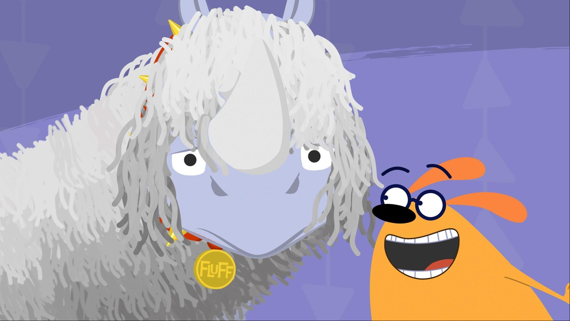What’s the best material to make a rhino raincoat? Ruff investigates!