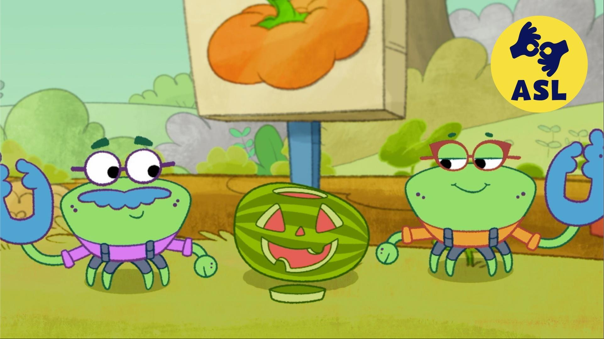 The Wombats create a summer Halloween. / The Wombats build a giant snow globe for Zeke.