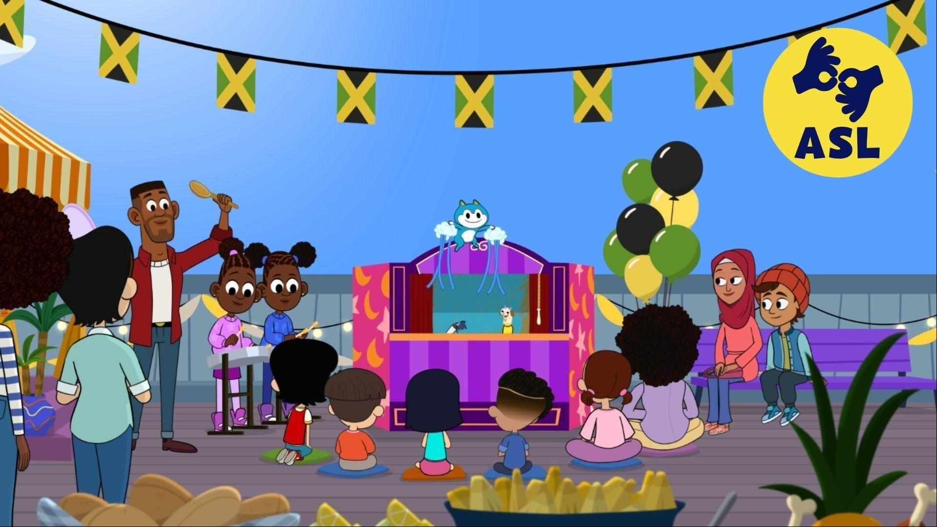 Liana has a problem with a school art project. /Luke and Lyla put on a puppet show.