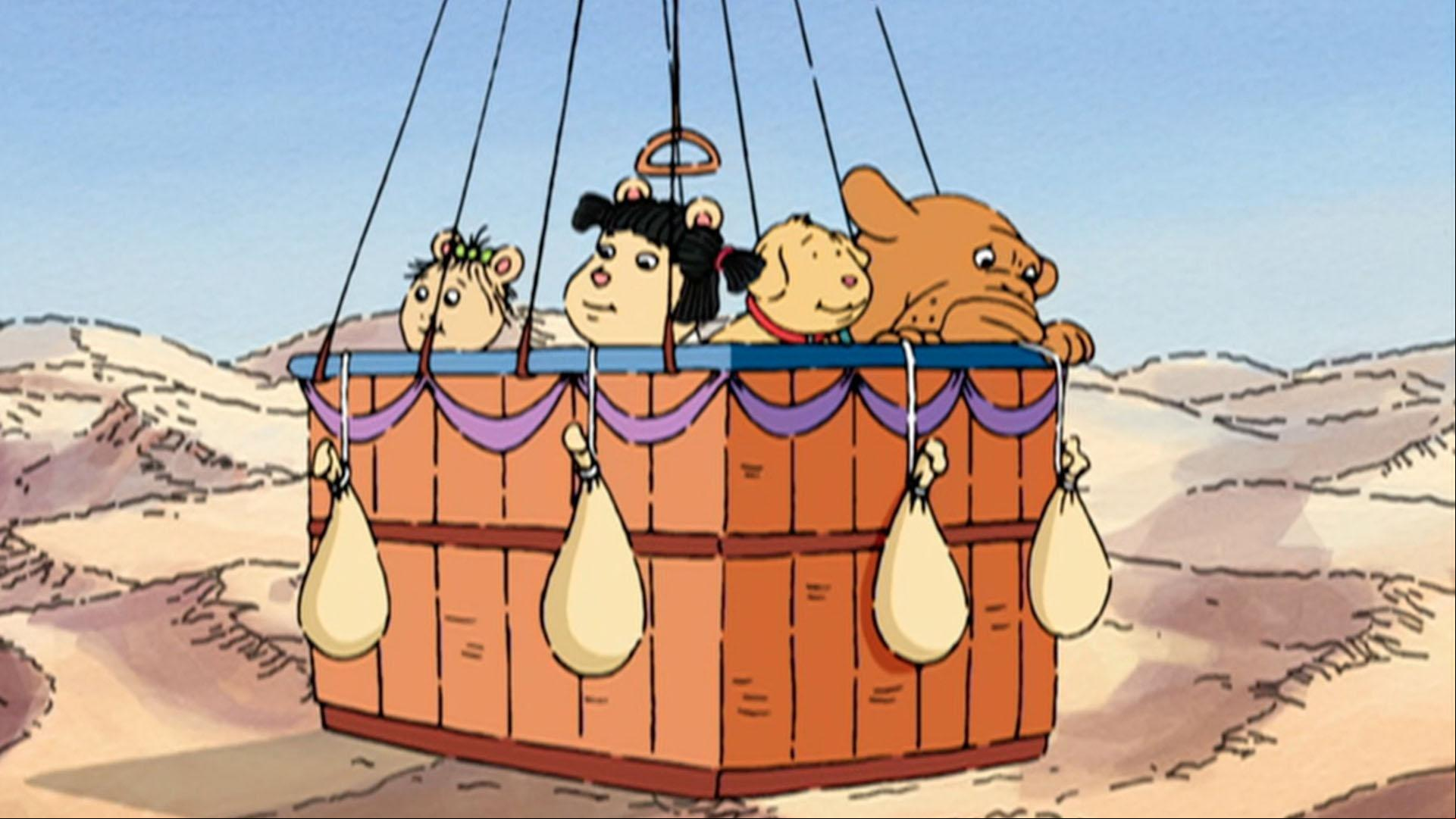 Pal, Baby Kate & some friends accept Nemo's dare. / Muffy starts a blog.
