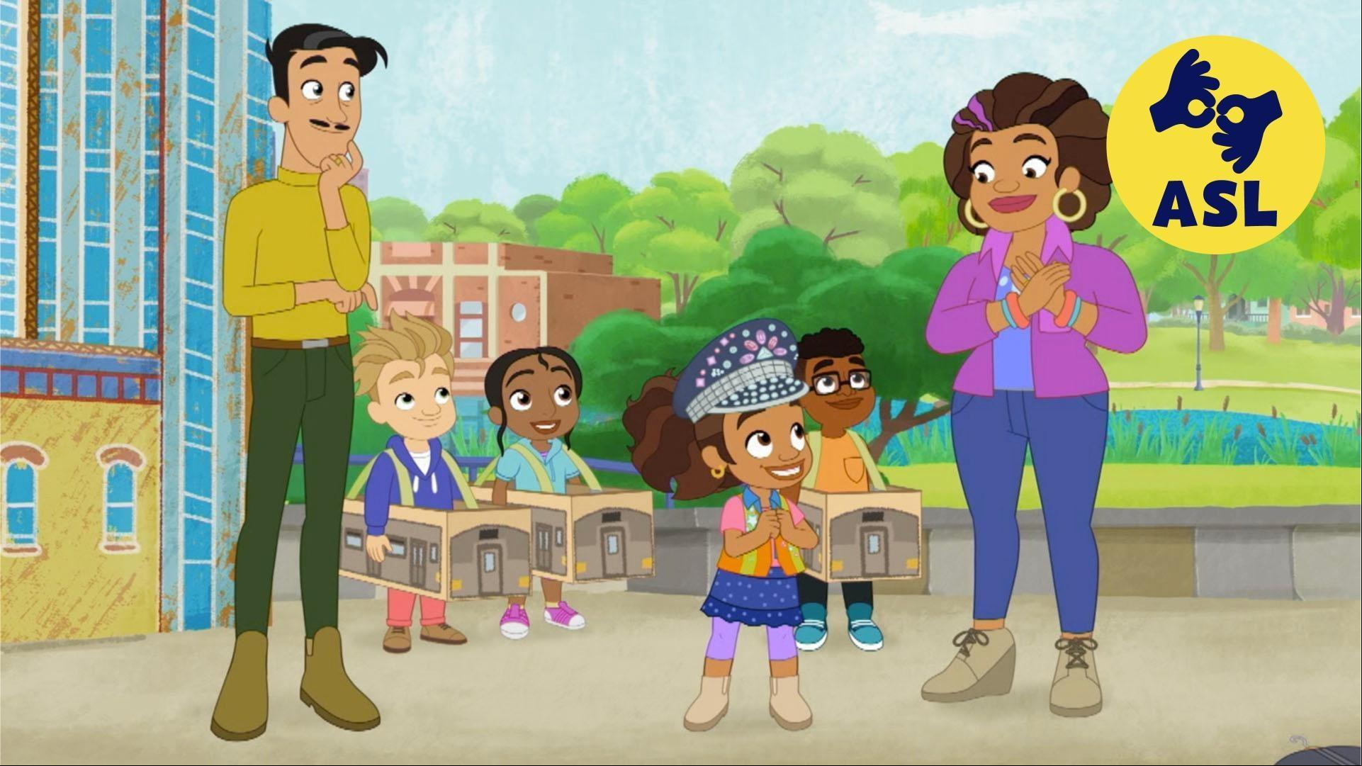 Alma lands a starring role in a musical. / Alma and Harper have a playdate.