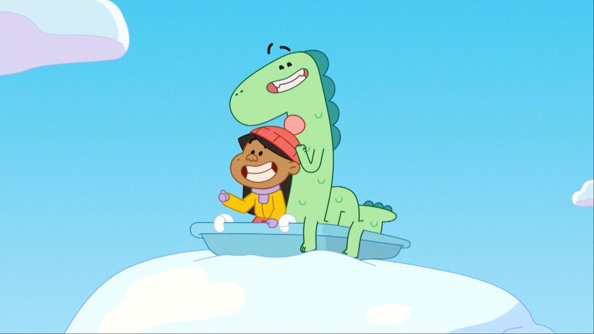 Jelly and Pogo mistakenly smash Ben's snow burger stand, and Lola's on her way for lunch.