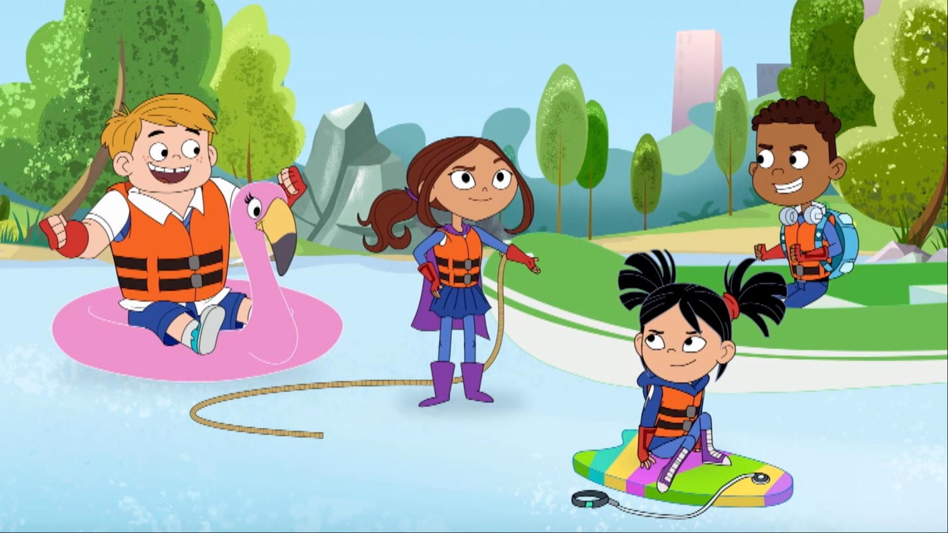 The Sparks' Crew finds a way to restore the lake./The Crew learns about plants.