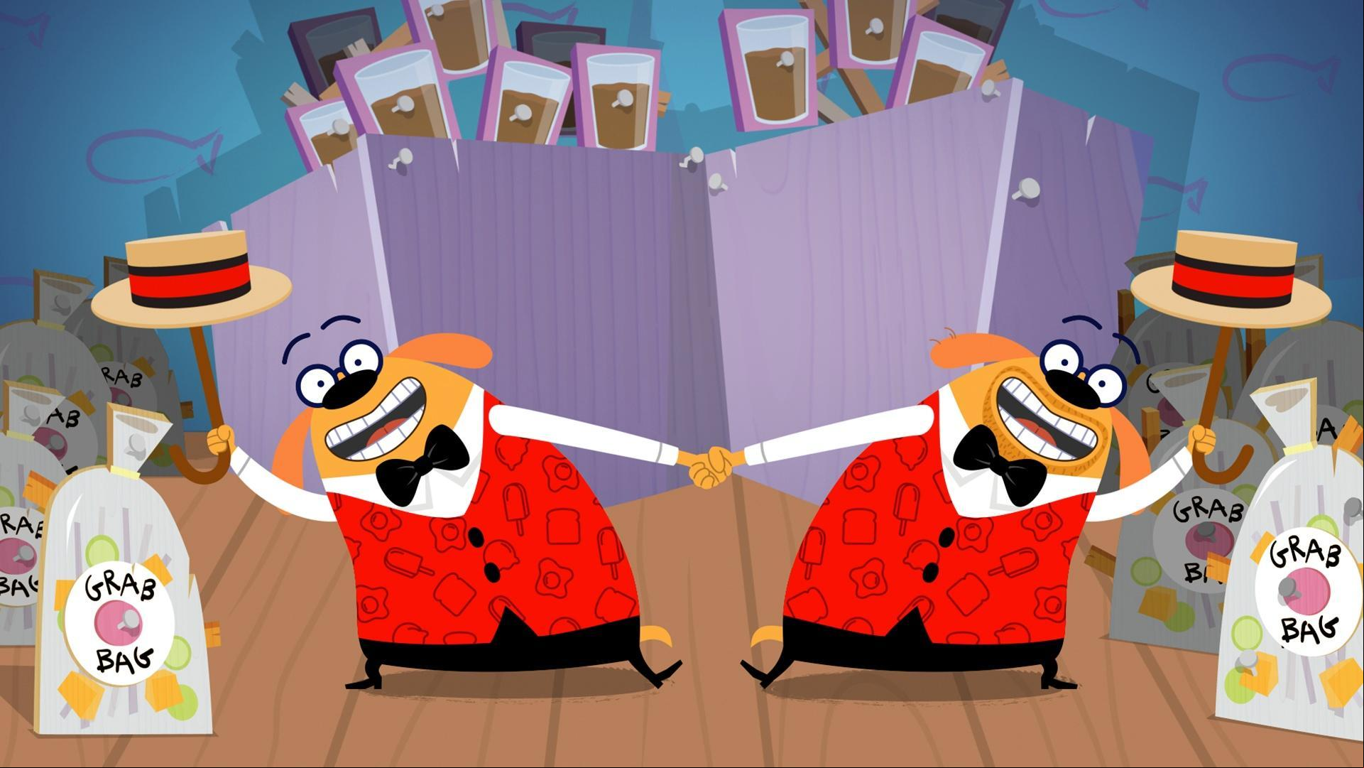 In a Broadway-style duet, Ruff and Scruff sing what they've learned about cooking!