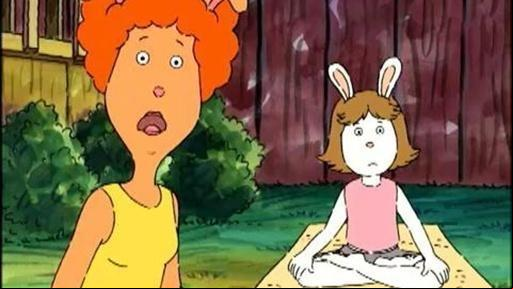 Prunella's best friend s her and her mom in yoga. / Arthur vs. Brain.