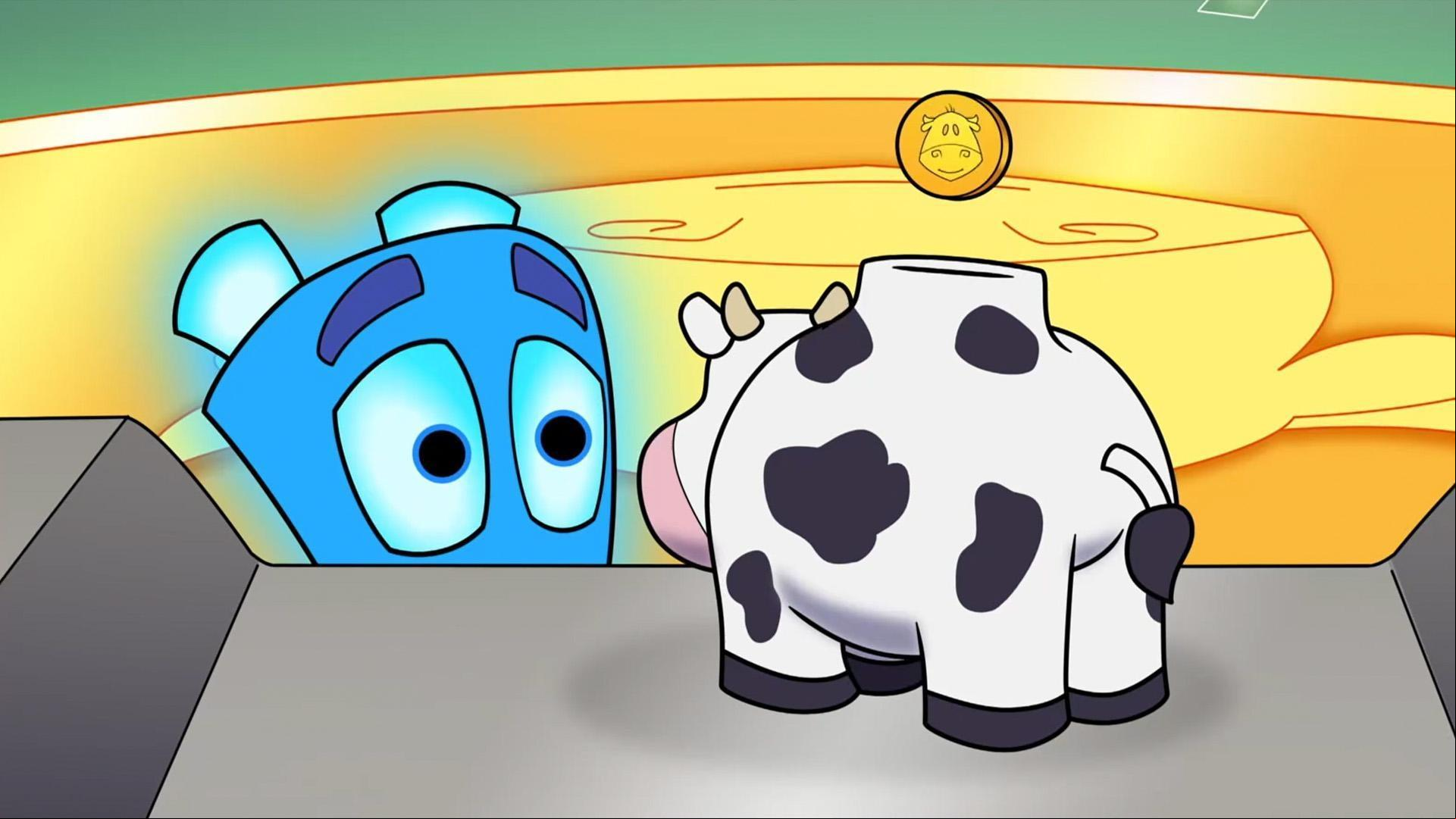 The Beeples want to make a withdrawal from the Bank, they'll need the help of Bank Teller Cora.