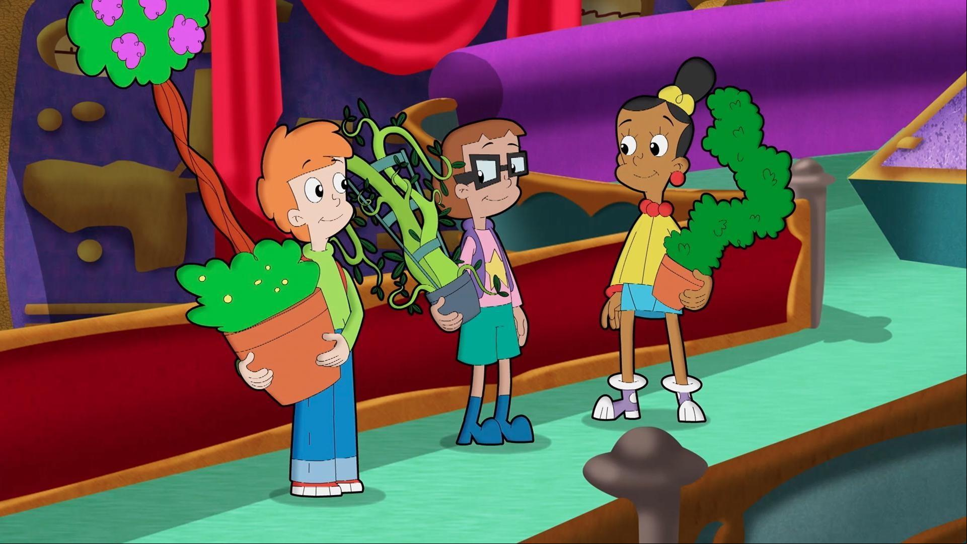 The kids are invited to a slumber party, but Hacker surprises them with a plant monster!