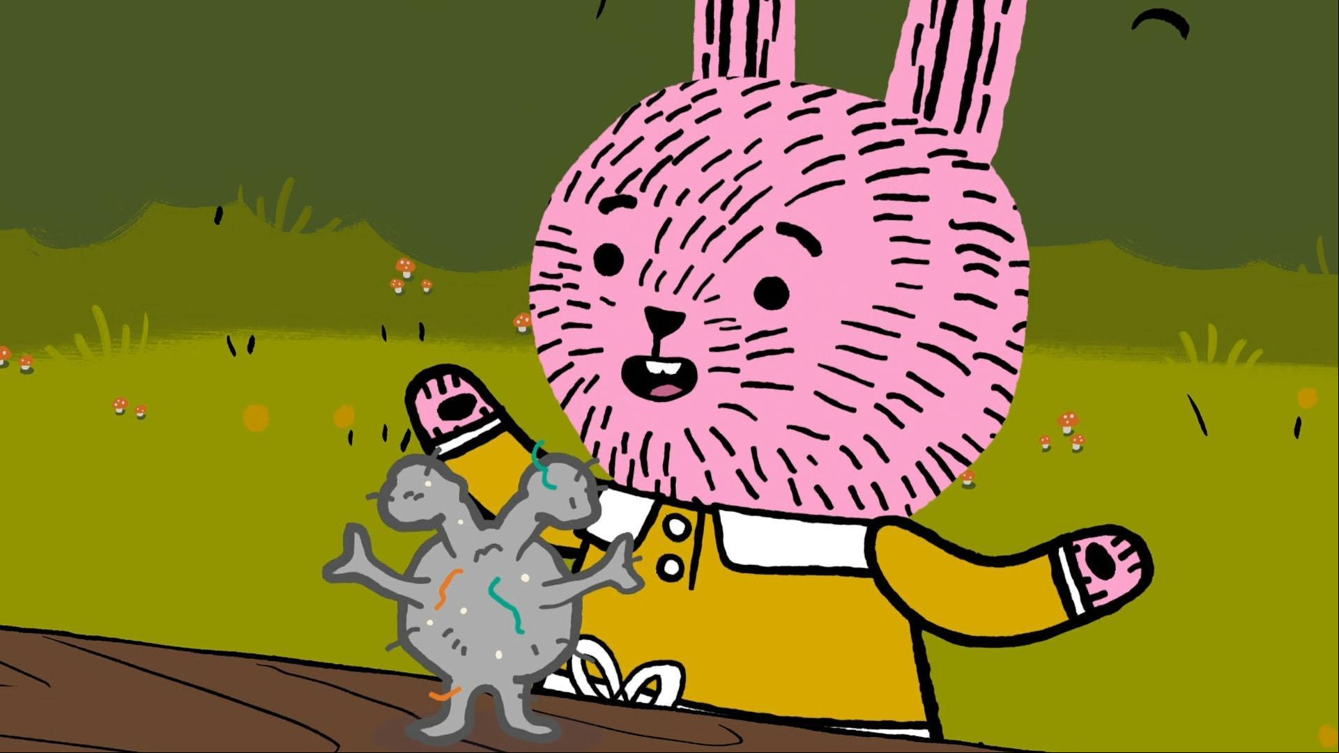 Nico would rather play Lint Monster Monday.