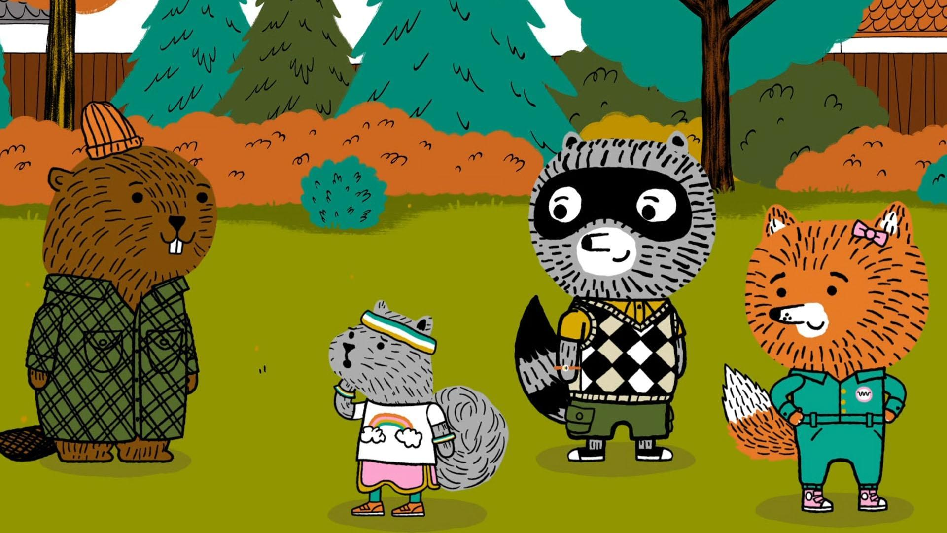 Forrest struggles to control his impulses at the Fuzzytown Friends Picnic.