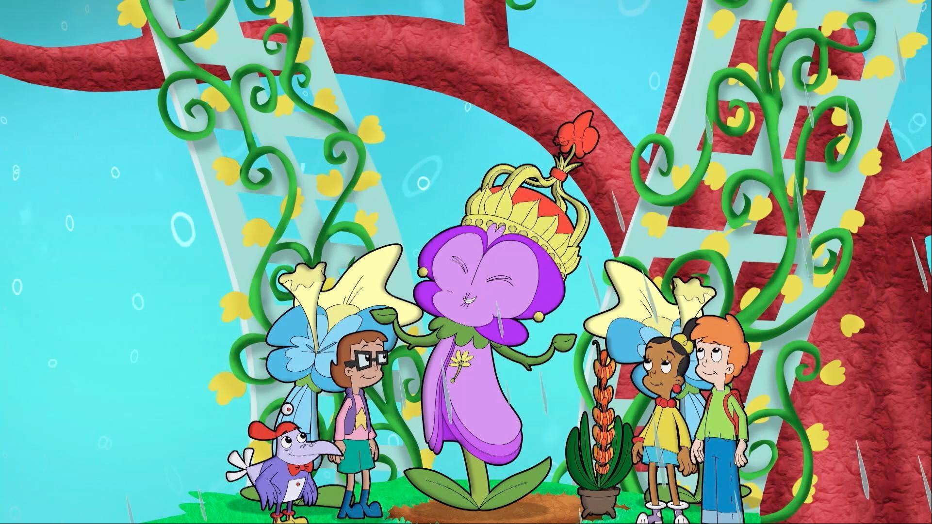The CyberSquad hurries to stop a funky flower that is taking over Cyberspace!