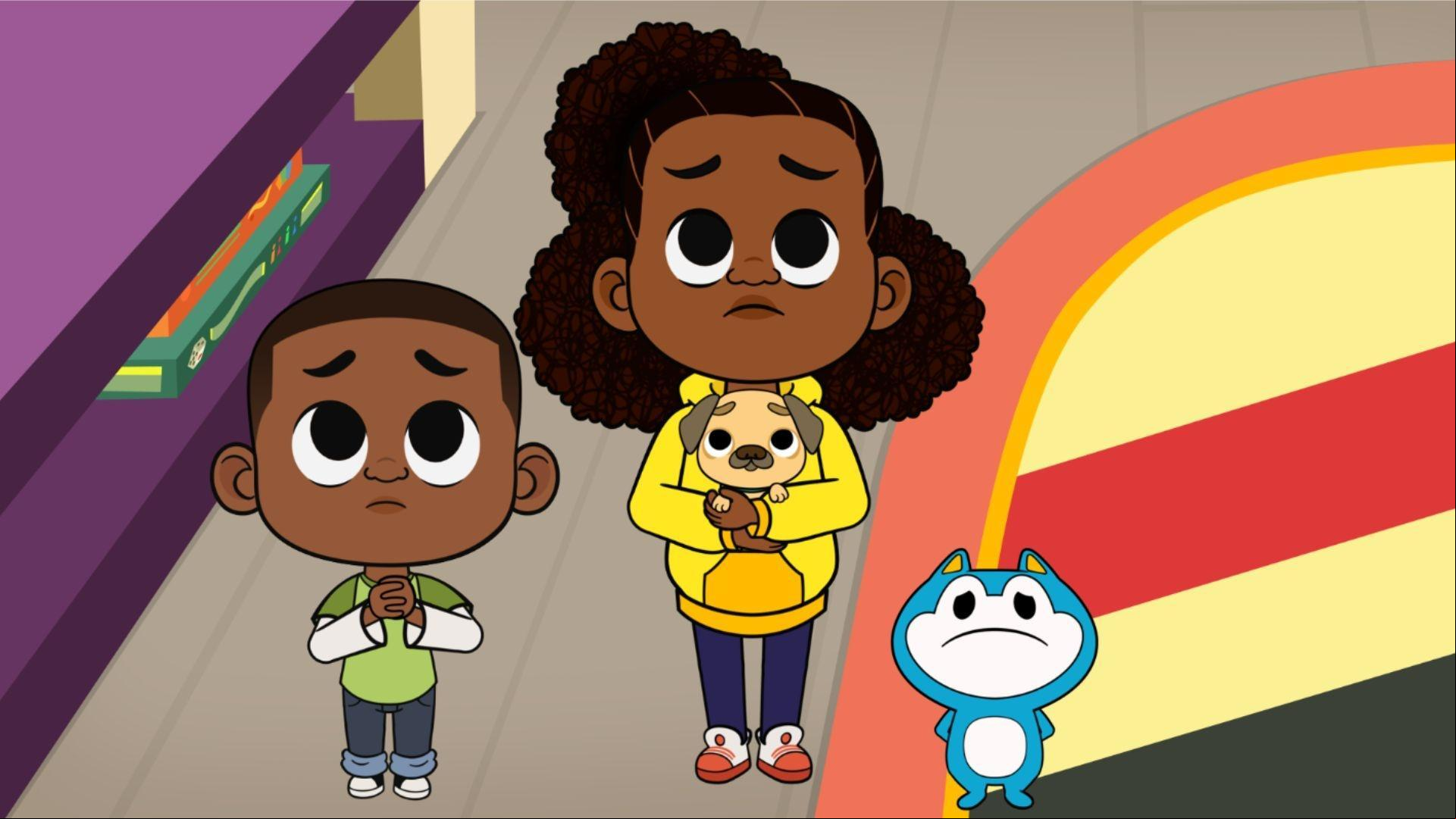 Lyla figures out a magic trick / Luke finds a puppy and takes care of it.