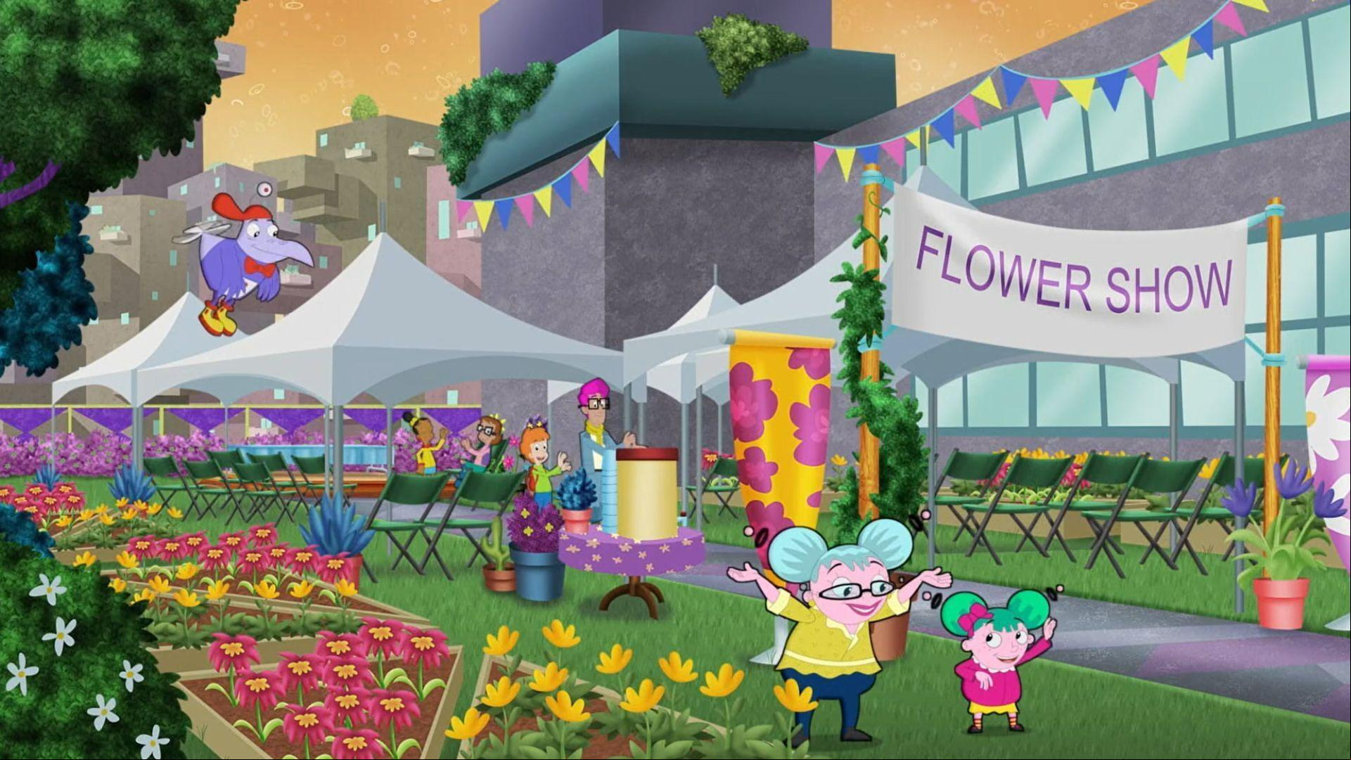 It's too hot in Factoria. Can the CyberSquad help beat the heat and save the flower show?