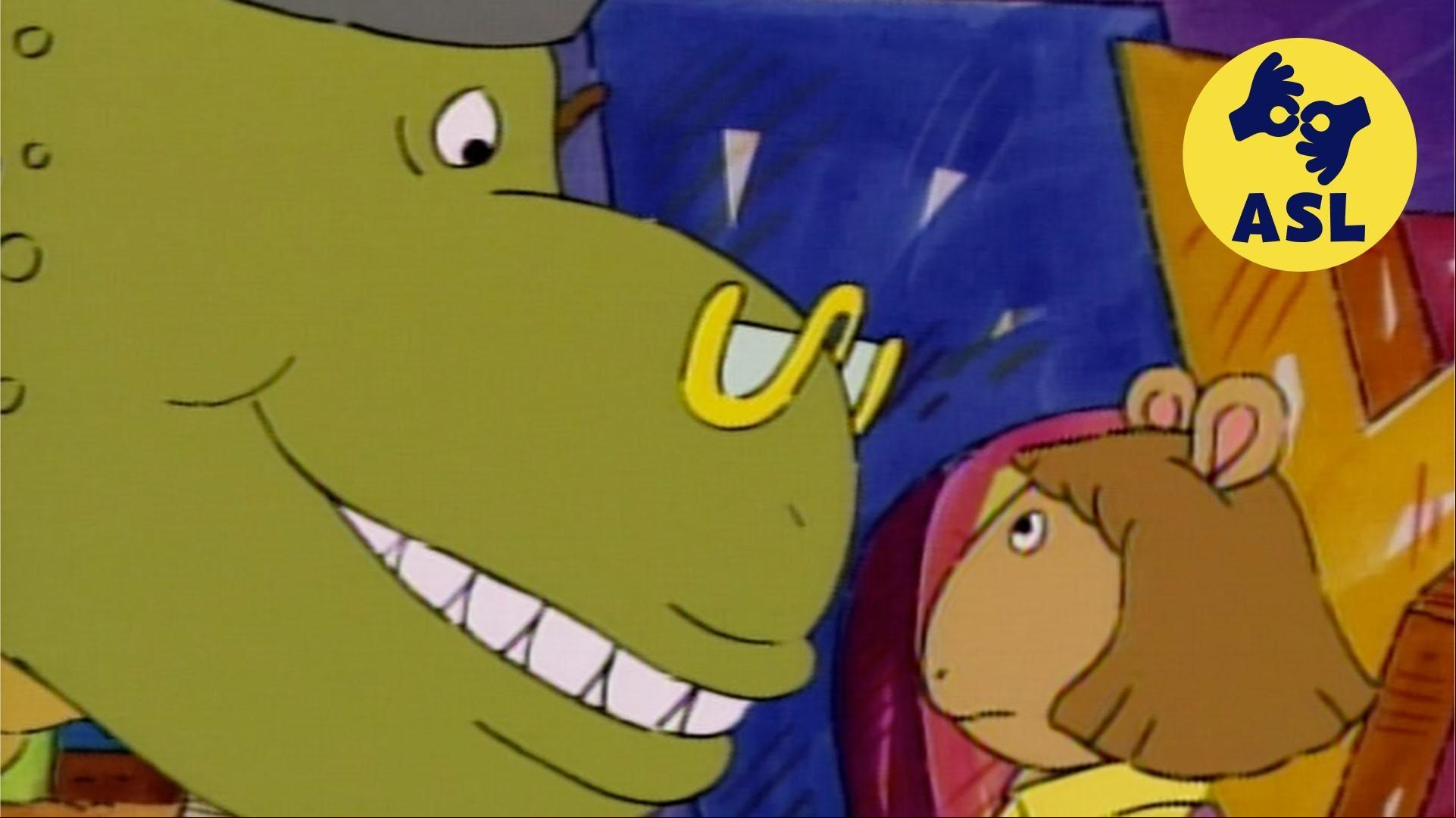 D.W. and Arthur use a thesaurus for name calling. / Arthur finds a mysterious key.