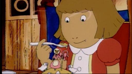 D.W. might miss Grandma Thora's birthday after she throws a tantrum about eating spinach.