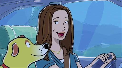 Jennifer Garner sings a capella for Martha and Martha.