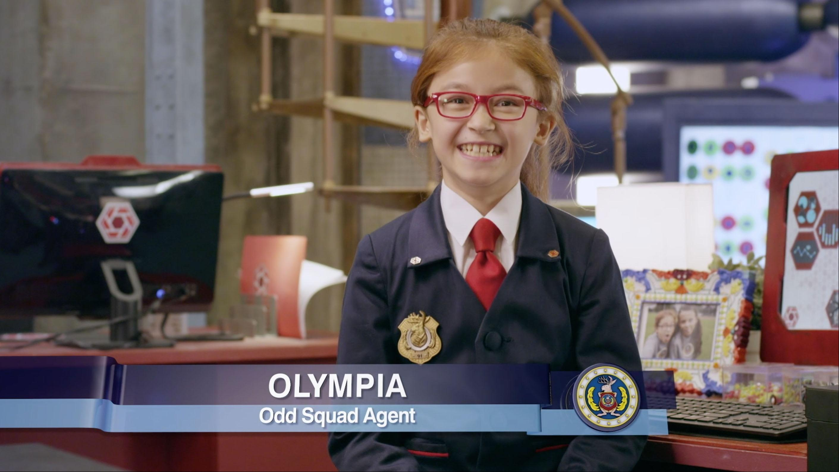 Agent Olympia tells us a little about herself.