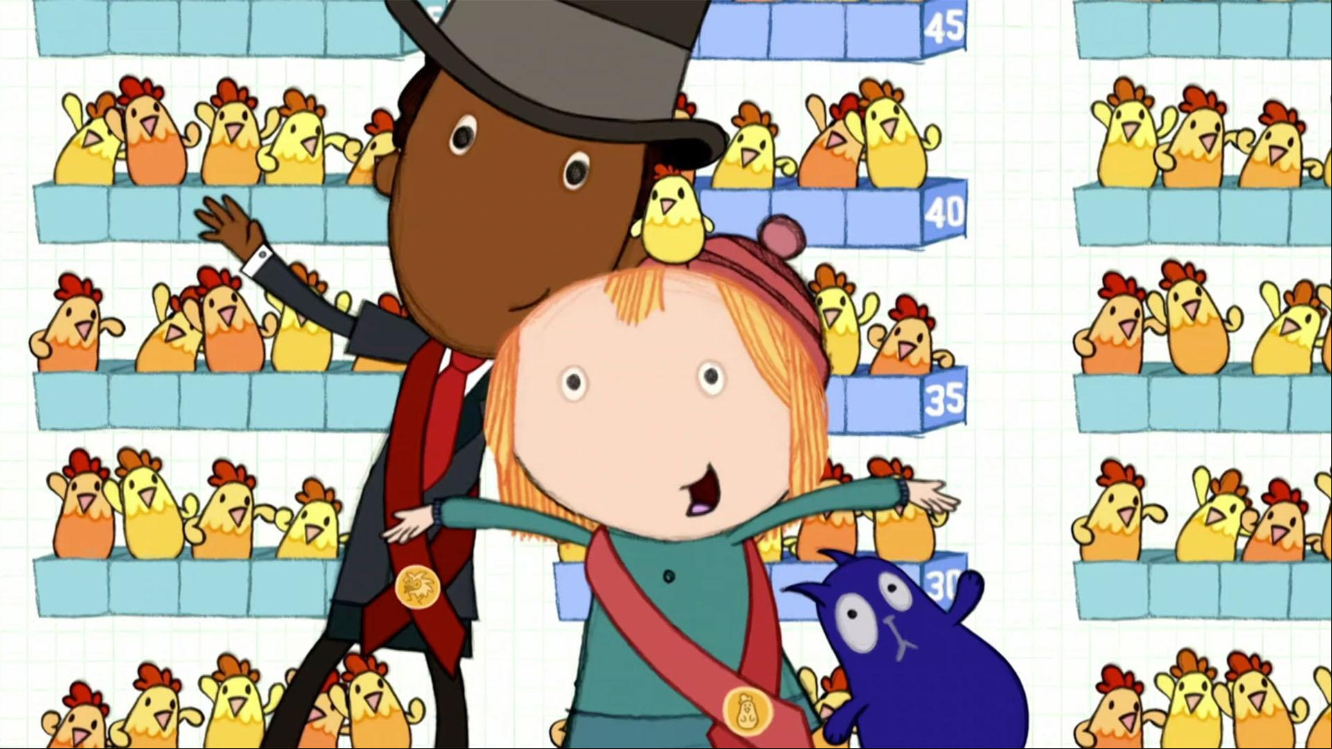 Peg won the election on the farm!  She thanks the voters with a song.