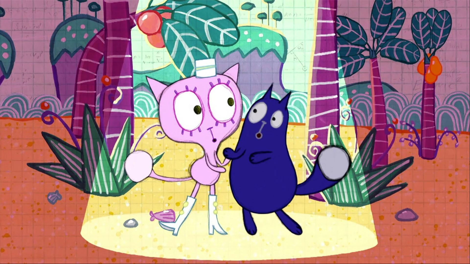 Peg, Cat, and Roxanne sing a song about how we can learn from each other.