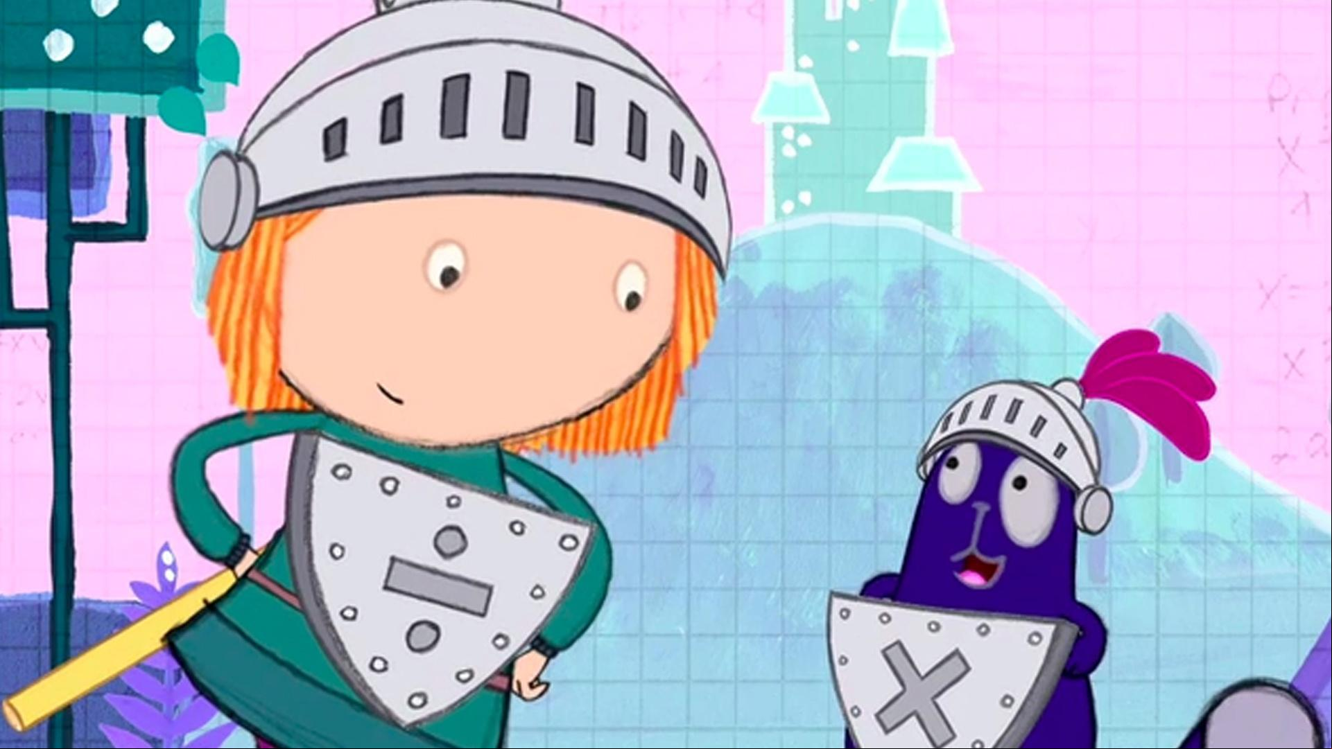 Peg, Cat and their friends recount the tale of hoe they solved the golden pyramid problem.