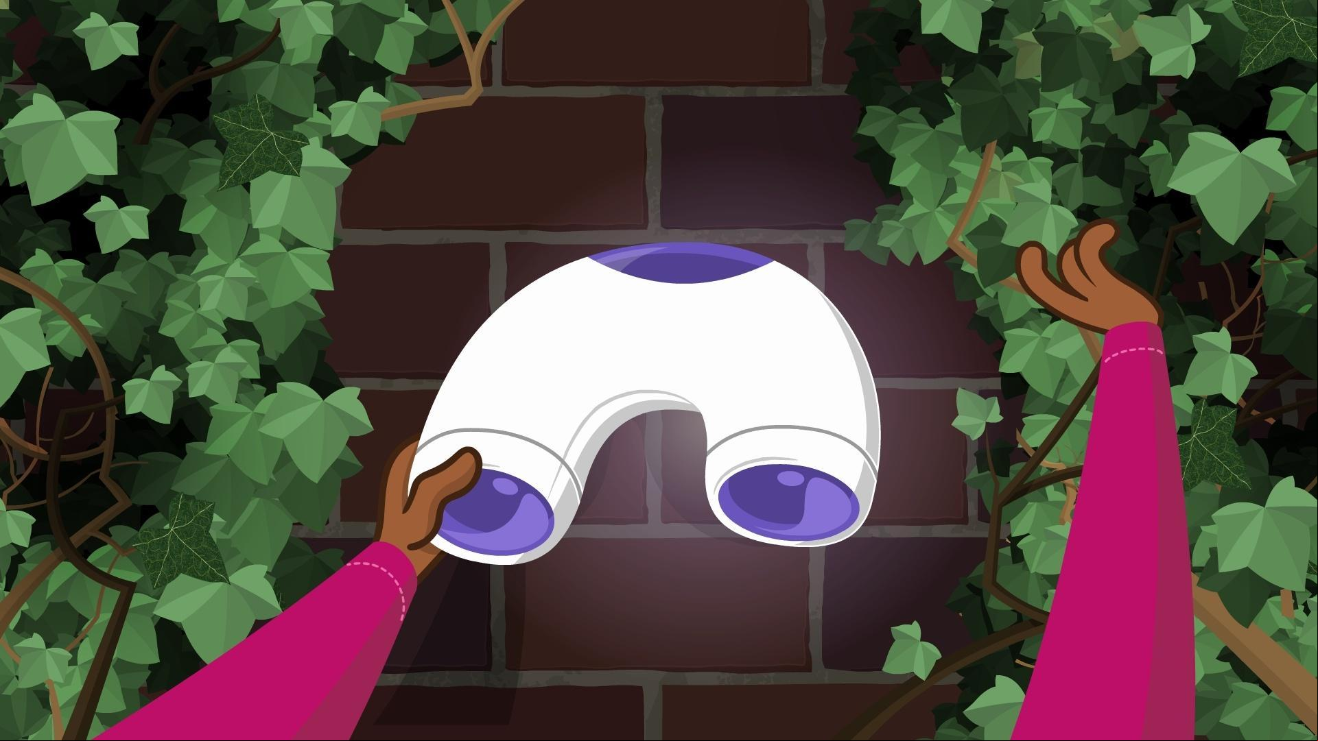 Curious Blorbians want to know:  Can ivy eat a brick building?  For real?