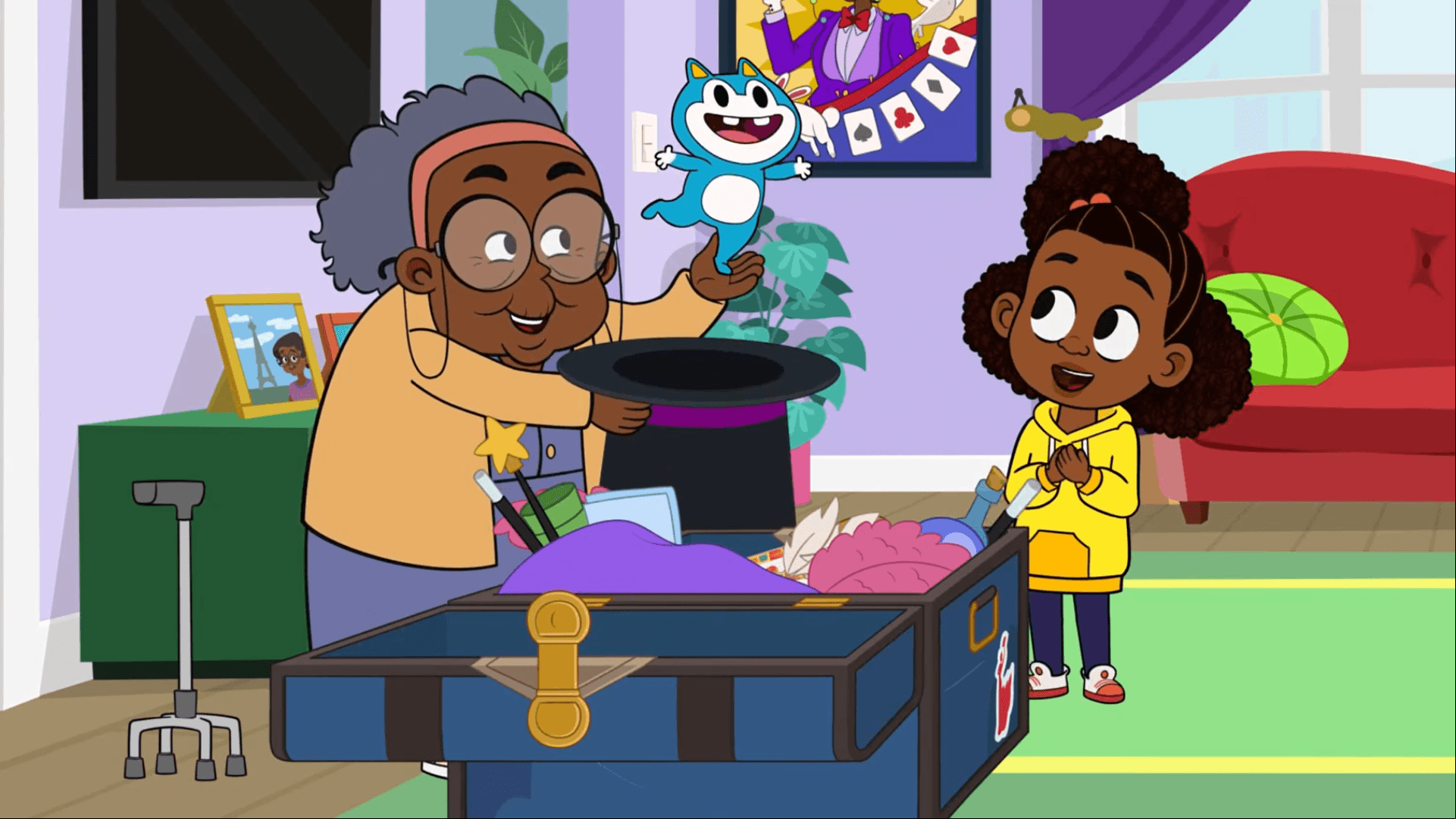 Lyla visits Miss Emmaline's apartment for the first time.