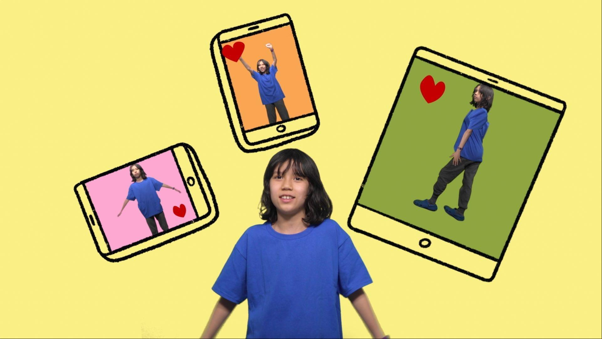 Real kids talk ing technology to do cool things.
