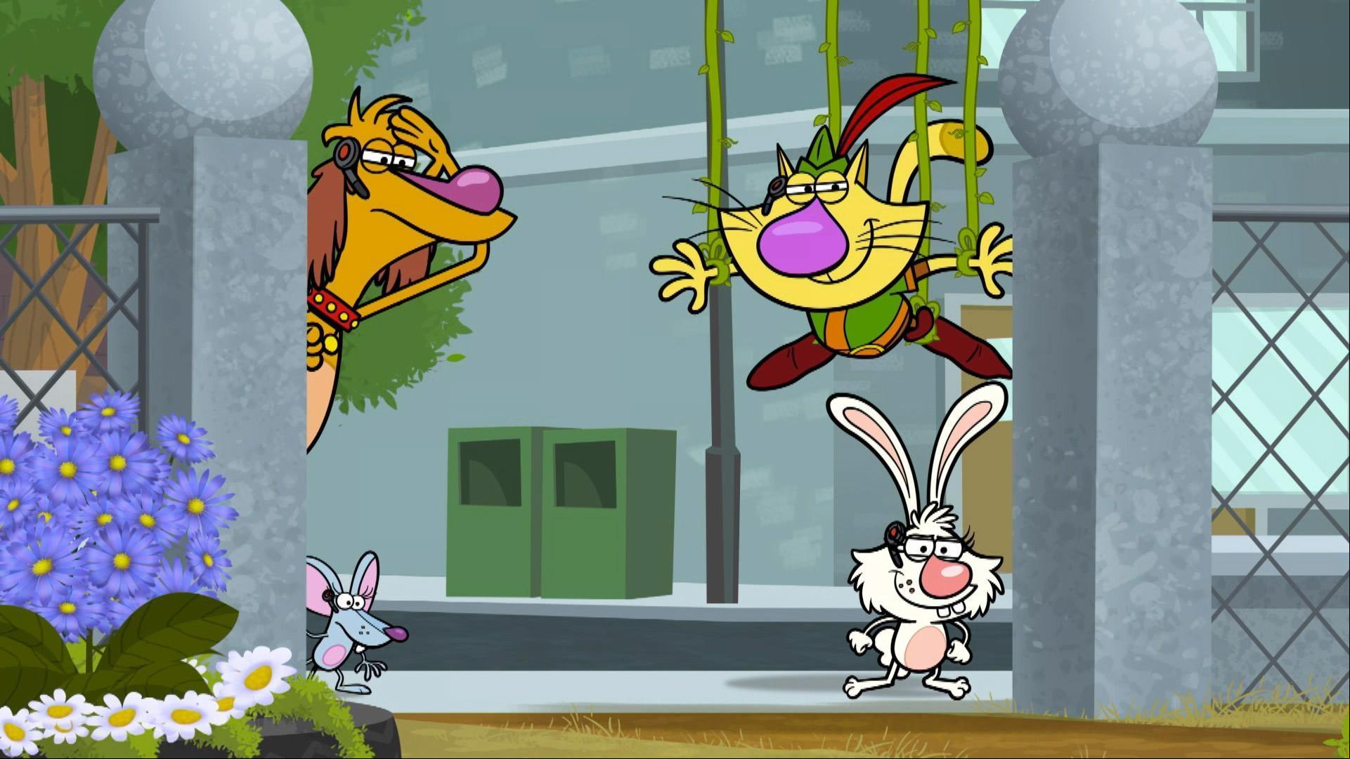 The gang helps deliver a letter in the city./Can the gang stop Evil Houston?