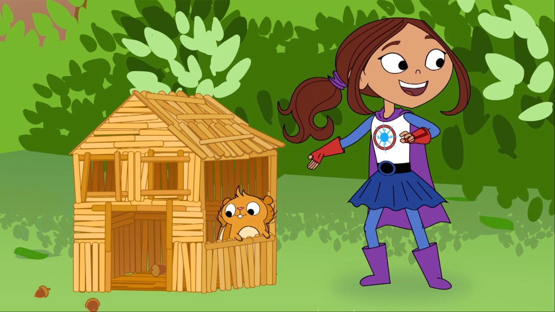 Sparks' Crew recognize weather changes./The Sparks' Crew find a new home for a chipmunk.