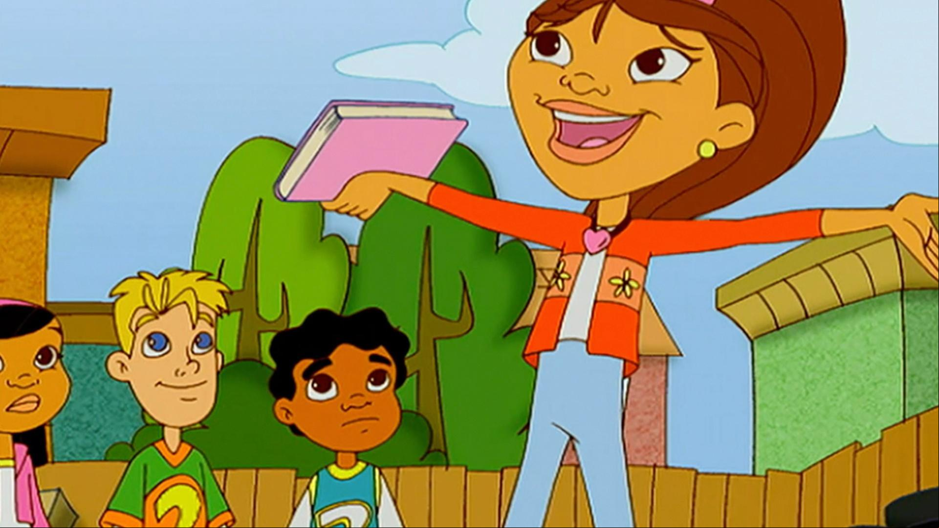 The kids find an abandoned lot filled with trash and decide to clean it up.