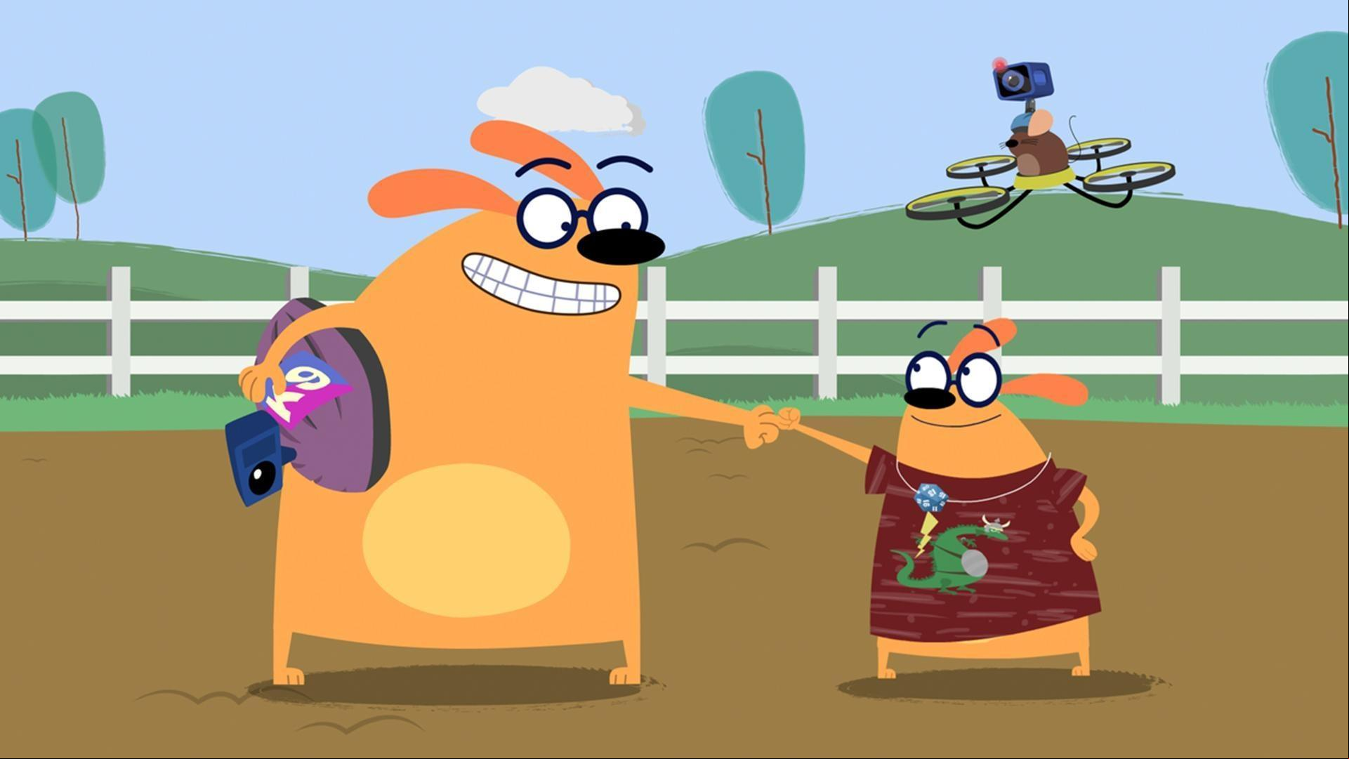 Sand, grass, or pavement? Which surface will pull Ruff to victory?