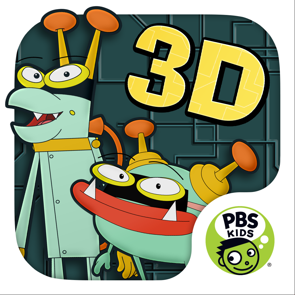 Cyberchase 3D Builder icon.