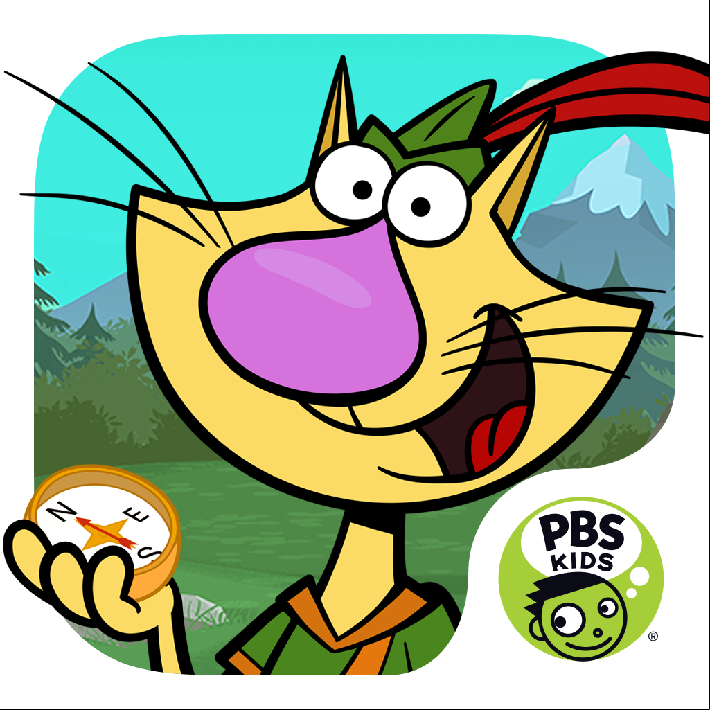 Nature Cat's Great Outdoors icon.