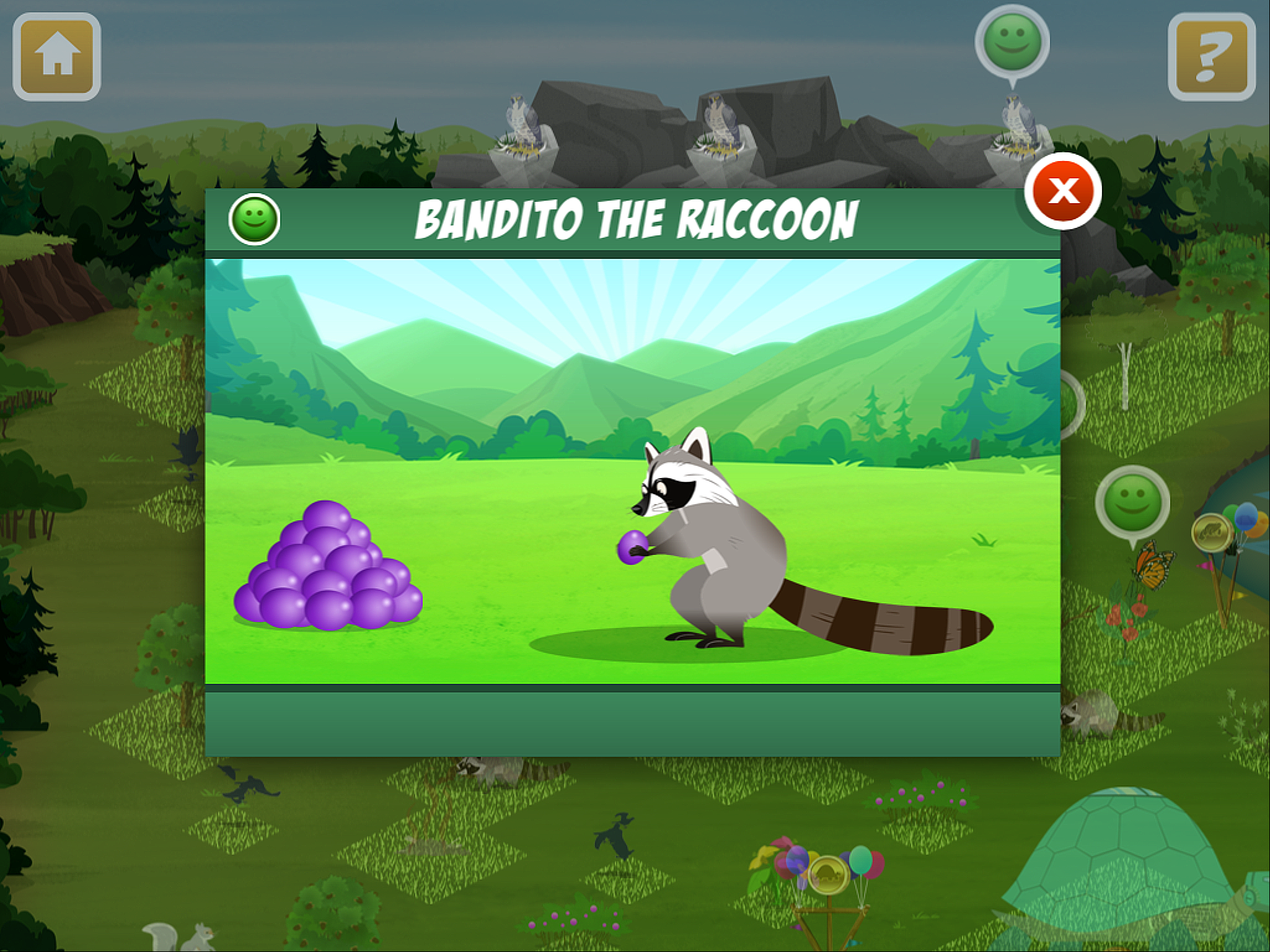 Wild Kratts Creature Math screenshot.