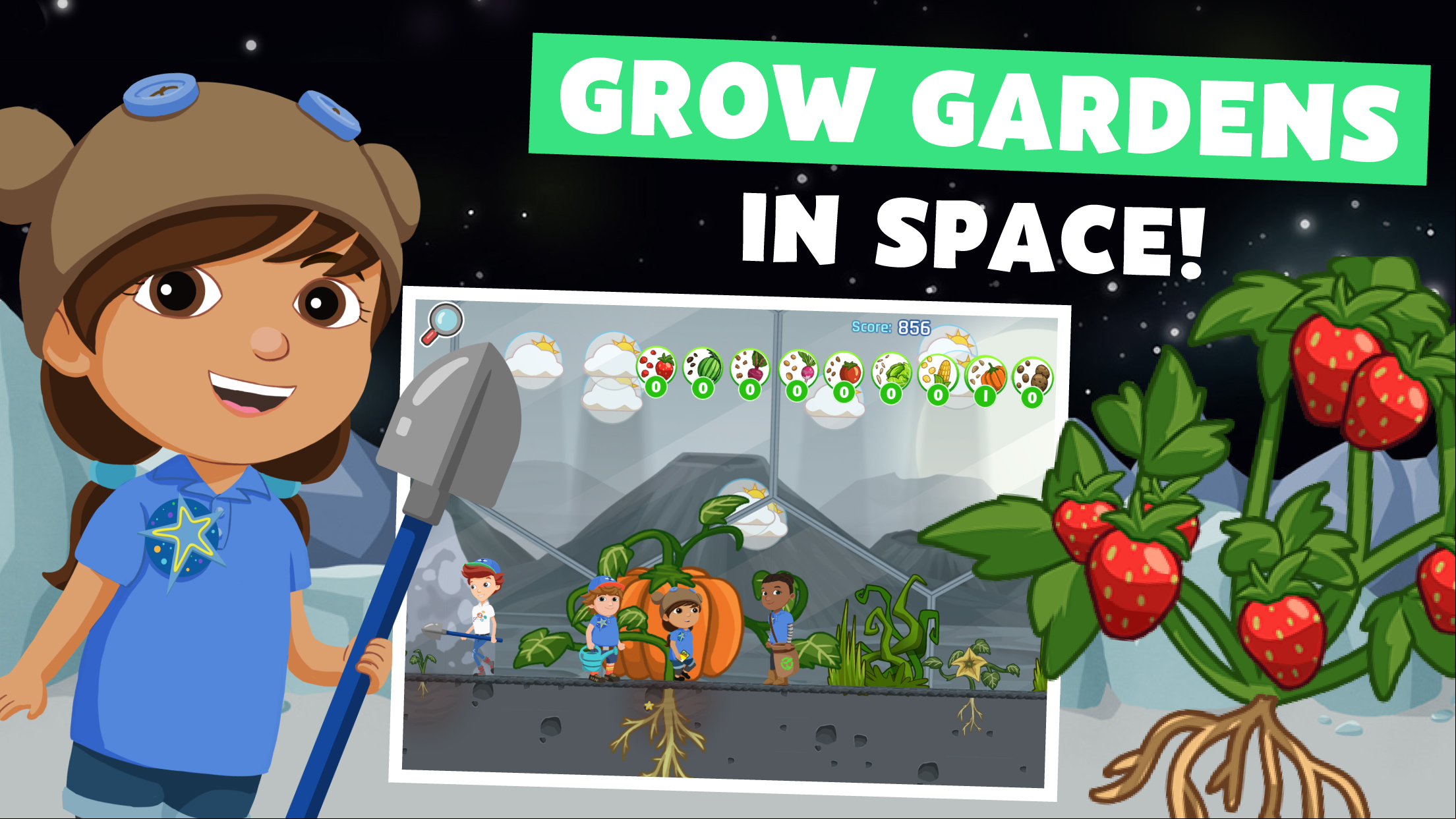 Ready Jet Go! Space Scouts screenshot.