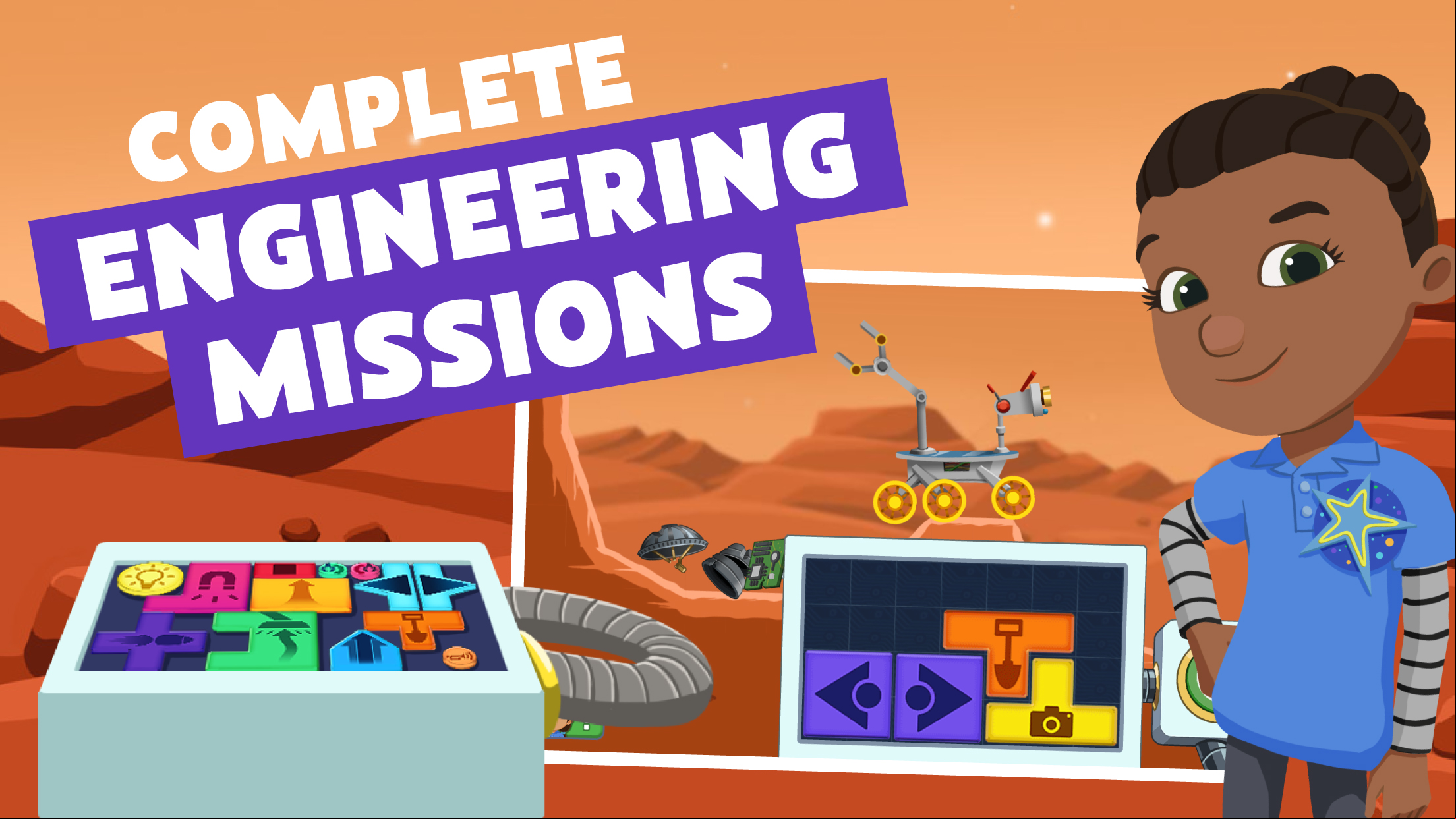 Ready Jet Go! Space Scouts screenshot.