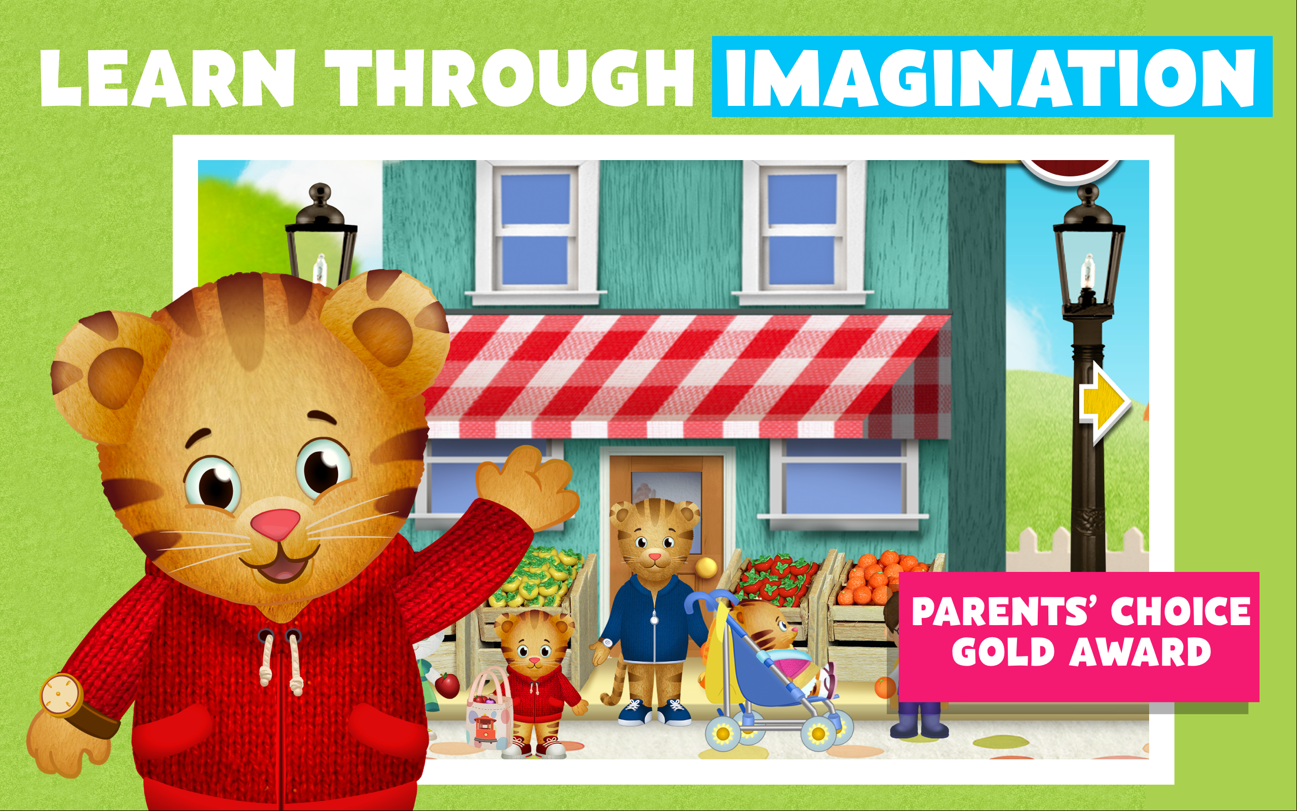 Explore Daniel Tiger's Neighborhood screenshot.
