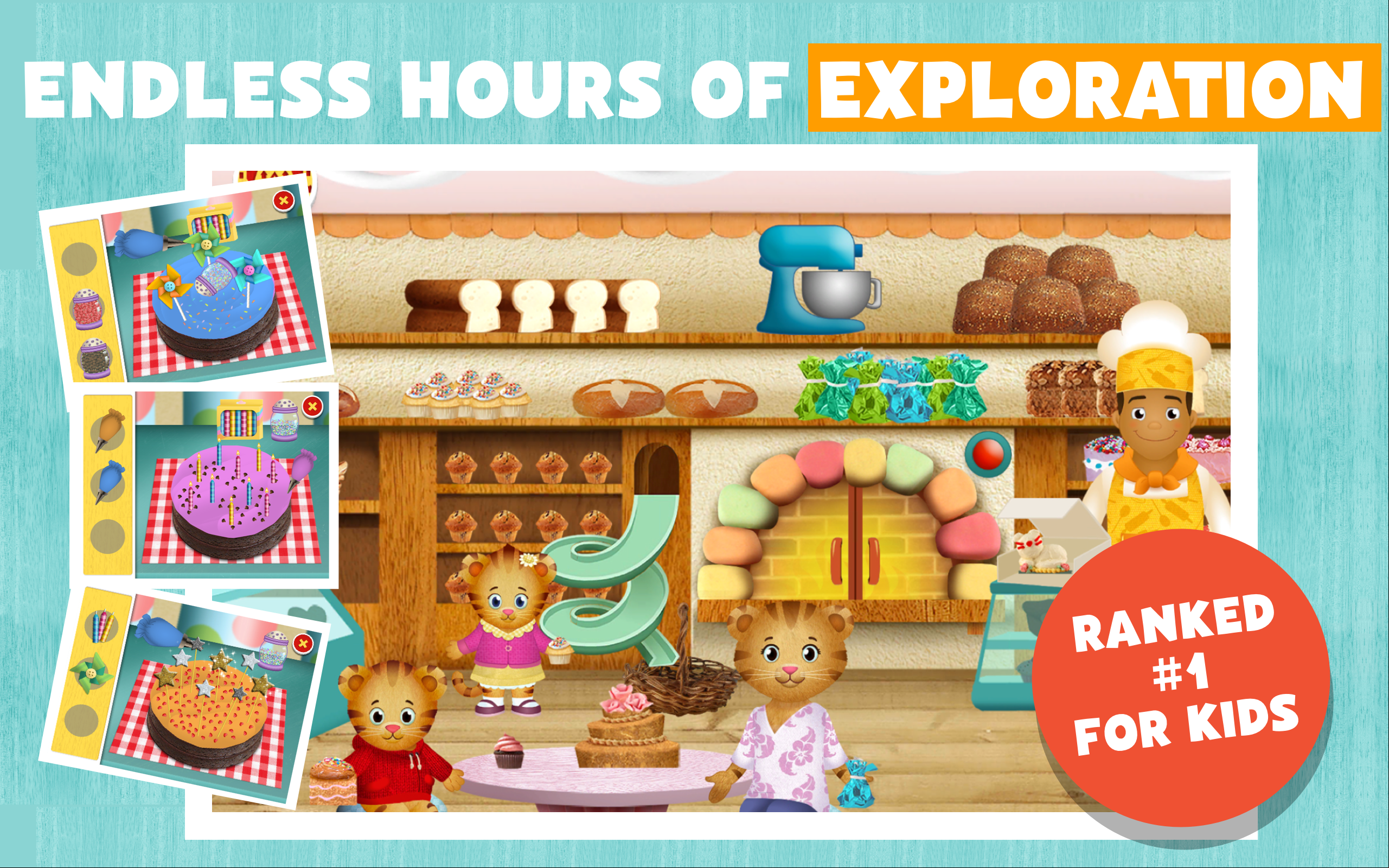 Explore Daniel Tiger's Neighborhood screenshot.