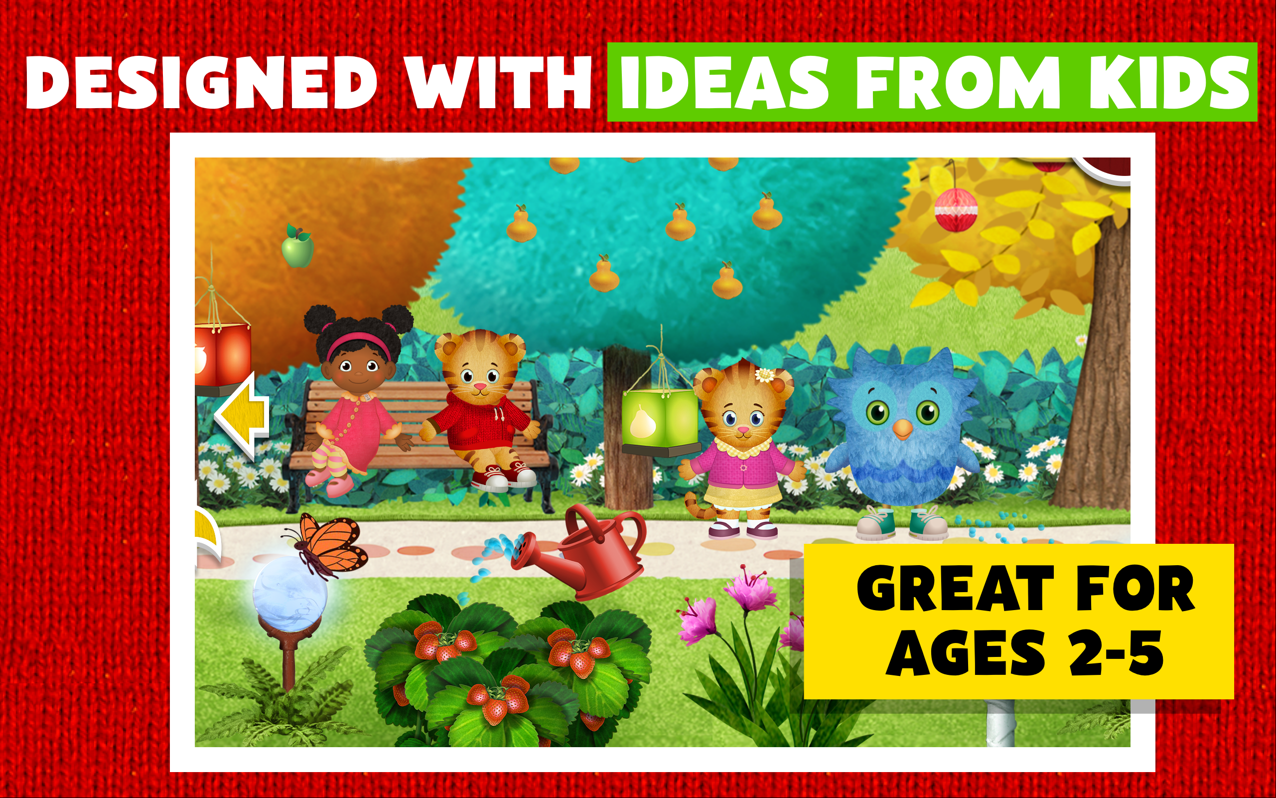 Explore Daniel Tiger's Neighborhood screenshot.