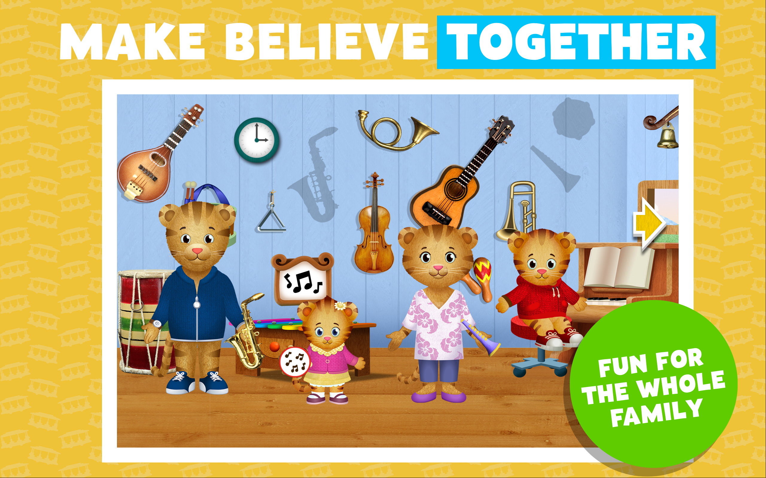 Explore Daniel Tiger's Neighborhood screenshot.