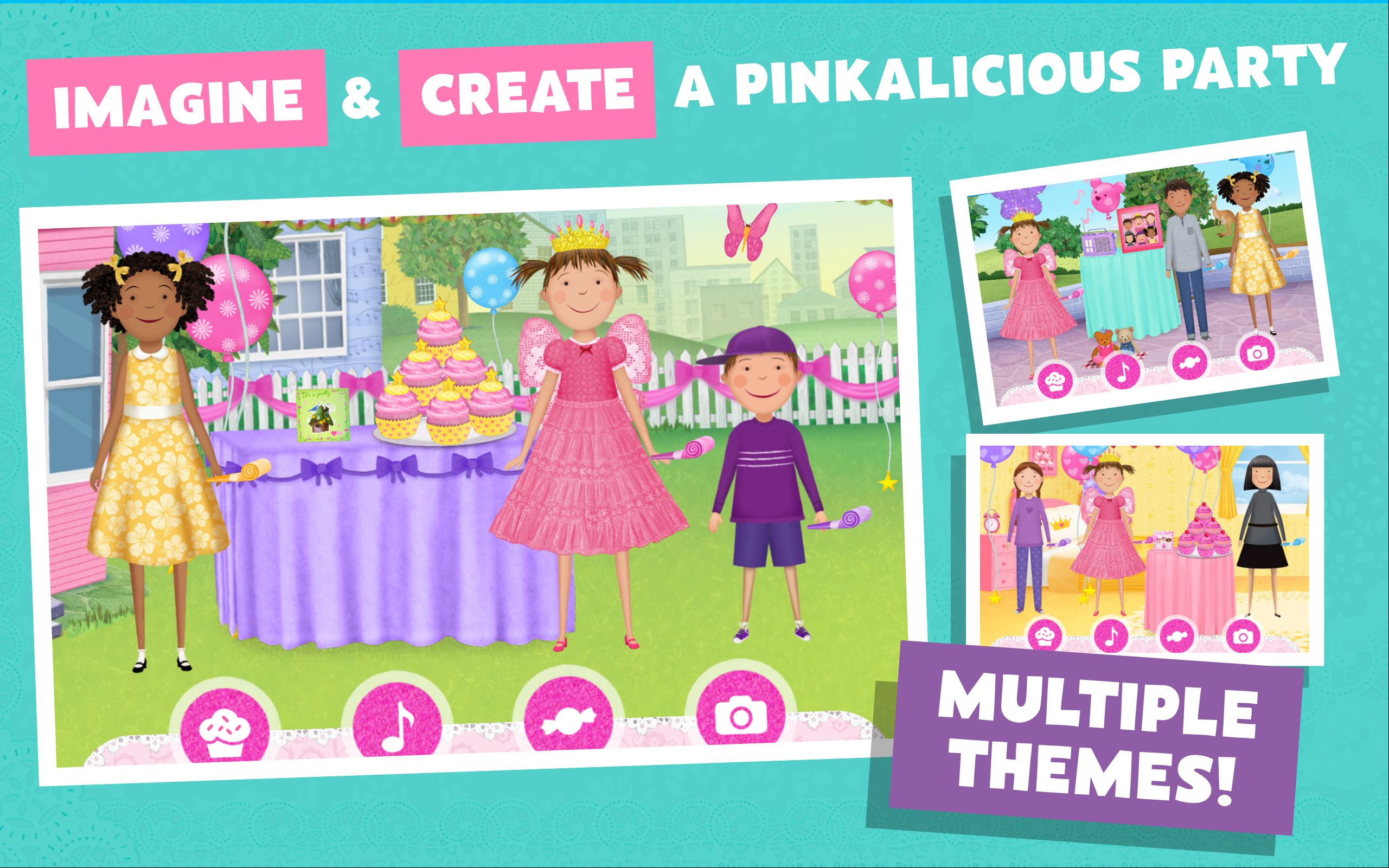 Pinkalicious Party screenshot.