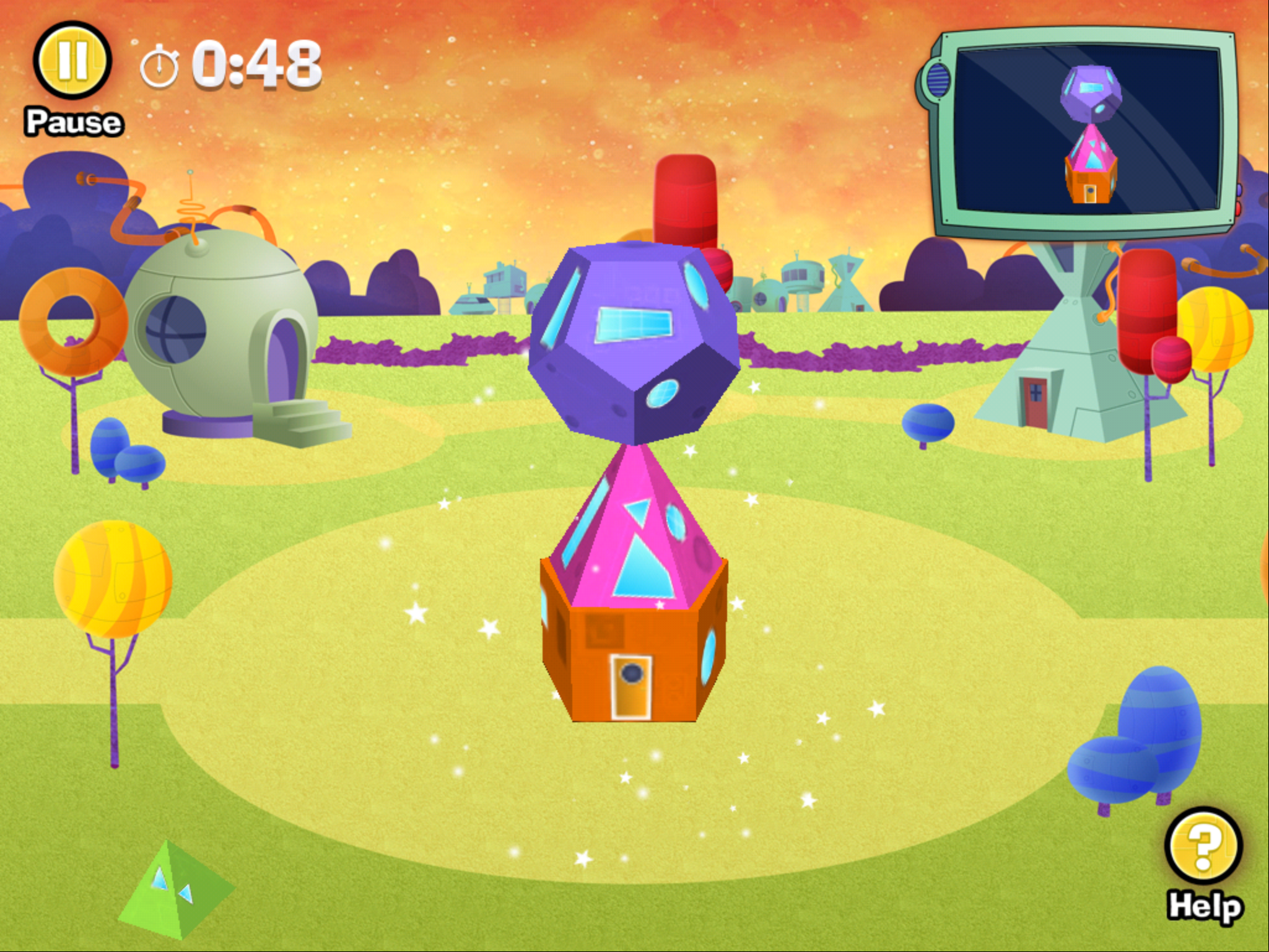 Cyberchase 3D Builder screenshot.