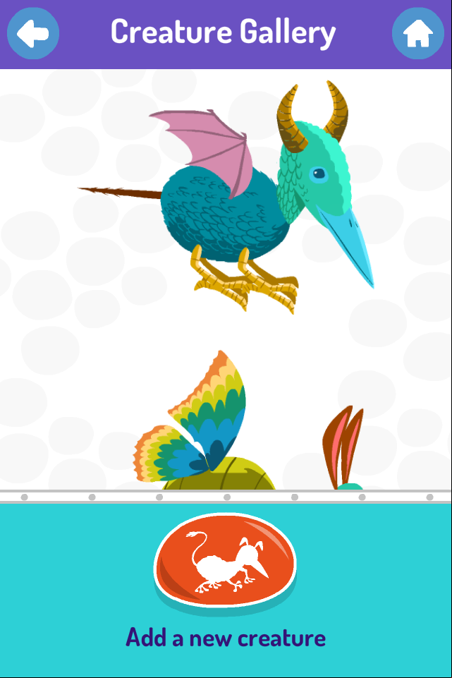 Plum's Creaturizer screenshot.