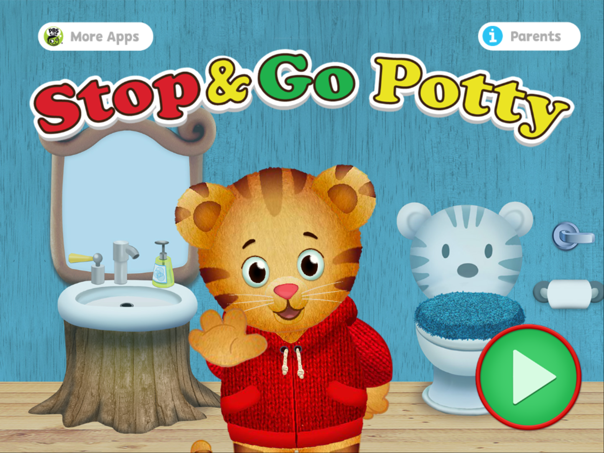 Daniel Tiger's Stop & Go Potty screenshot.