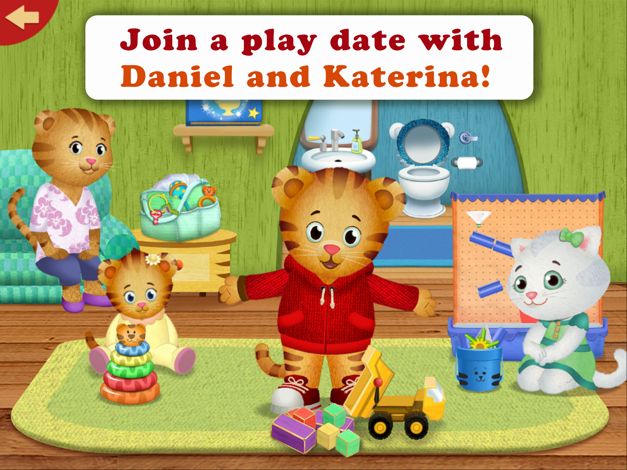 Daniel Tiger's Stop & Go Potty screenshot.