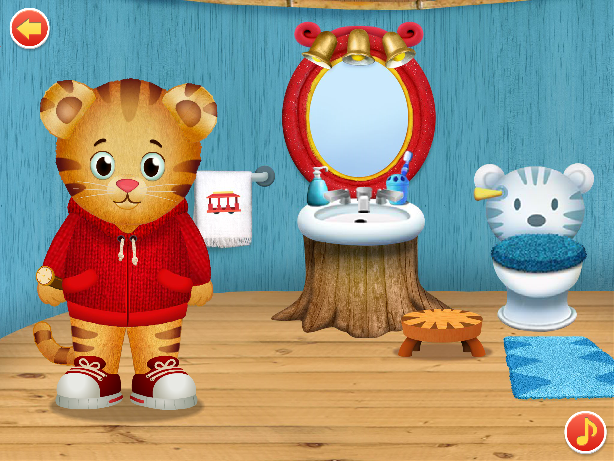 Daniel Tiger: Play at Home with Daniel screenshot.